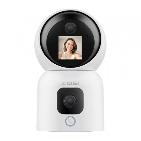 Camere Supraveghere IP - Camera IP de interior, ZOSI C528M WiFi 5G Dual 6MP
