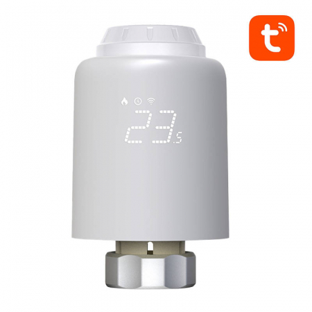 Termostate Smart - Cap termostatic inteligent pentru Calorifer, Avatto TRV07, Wi-Fi, TUYA