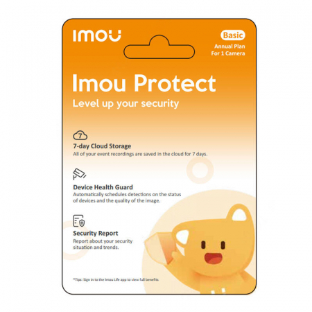 Accesorii - Card cadou IMOU Protect Basic (plan anual)