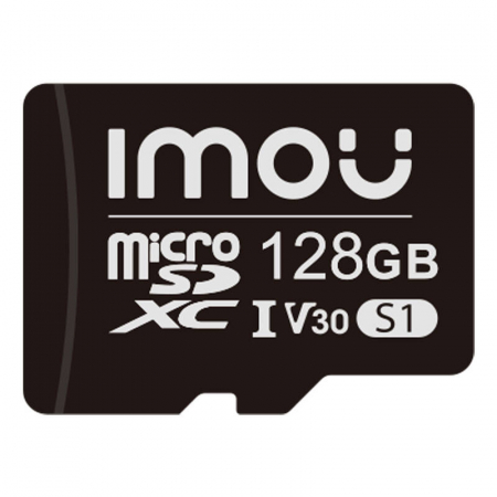 Accesorii - Card de memorie microSD IMOU 128GB UHS-I (SDHC, Clasa 10, U3, V30, viteze 95MB/s citire, 38MB/s scriere)
