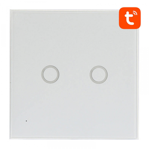 Intrerupatoare Smart Touch Wireless - Comutator inteligent de lumină WiFi NEO NAS-SC02WE 2 Way