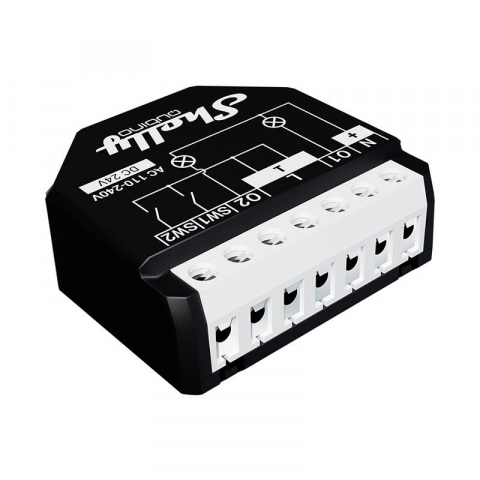 Controler inteligent Shelly Qubino Wave Shutter pentru jaluzele, cu protocol Z-Wave [1]
