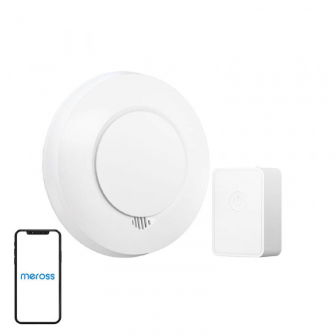 Senzori - Detector de fum inteligent Meross GS559A (HomeKit)