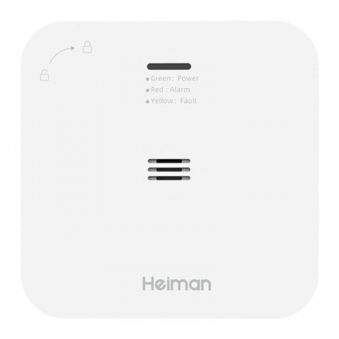 Detector de monoxid de carbon inteligent WiFi Tuya Heiman WS-720ES [2]