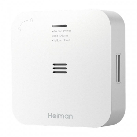 Detector de monoxid de carbon inteligent WiFi Tuya Heiman WS-720ES [1]