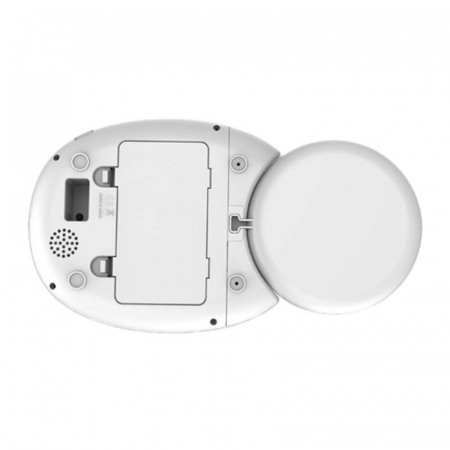 Dispenser de hrana, automat, pentru animale de companie cu bol metalic WIFI mini Dogness (alb) [5]