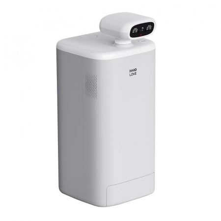 Distribuitor inteligent de hrana pentru animale, HHOLove O Sitter, Camera HD 360, Alb [2]