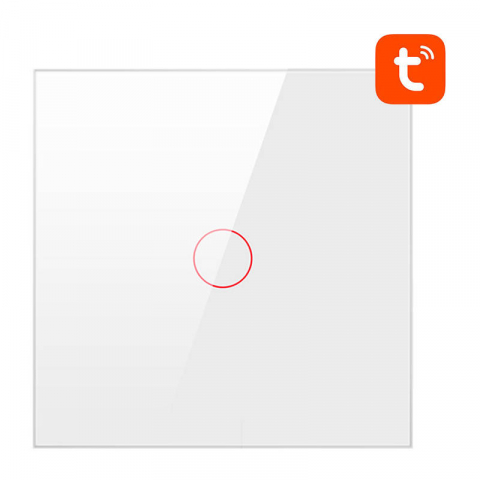Intrerupator inteligent WiFi Avatto TS02-EU-W1 1 Canal, Tuya (alb) [1]