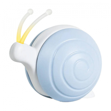 Accesorii Smart Animale - Jucărie interactivă pentru pisici Cheerble Wicked Snail (albastru)