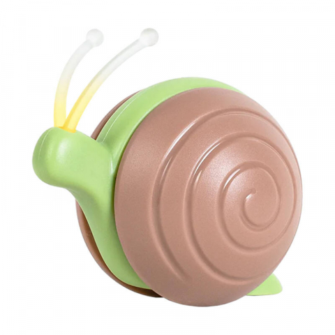 Accesorii Smart Animale - Jucărie interactivă pentru pisici Cheerble Wicked Snail (maro)