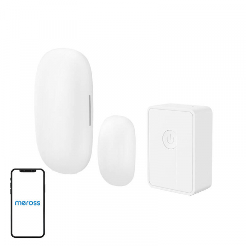 Kit inteligent de senzori wireless pentru uși/ferestre Meross MS200H (HomeKit) [0]