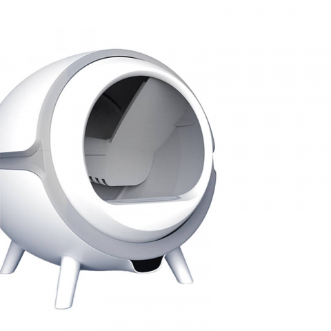 Litieră inteligentă cu sistem de autocurățare pentru pisici Petwant [3]