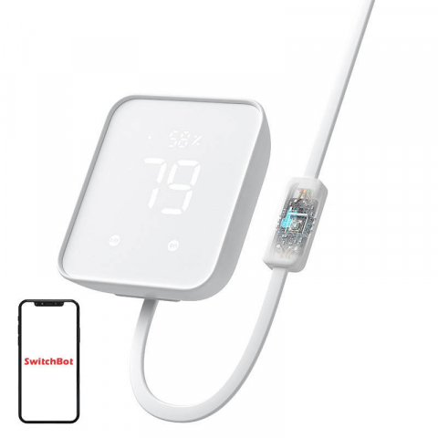 Telecomenzi si huburi - Matter Telecomandă inteligentă SwitchBot Hub 2 WiFi HomeKit BLE IR