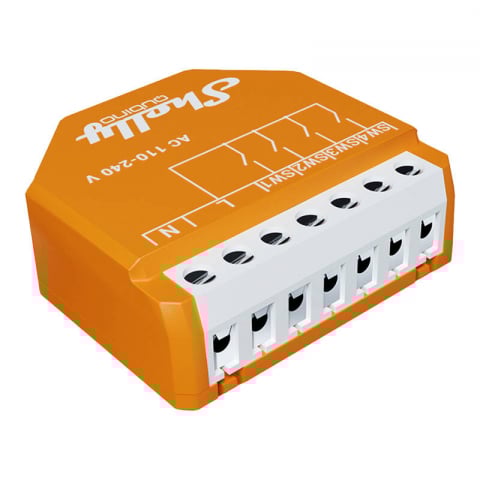 Modul Wi-Fi pentru activarea scenelor Shelly Qubino Wave i4 , 4 canale, compatibil cu Amazon Alexa și Google Assistant [1]