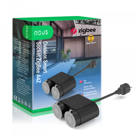 Prize WiFi - Prelungitor Smart Exterior Nous A4Z ZigBee, 16A