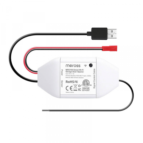 Releu inteligent pentru deschiderea usii de garaj, Meross, HomeKit [1]