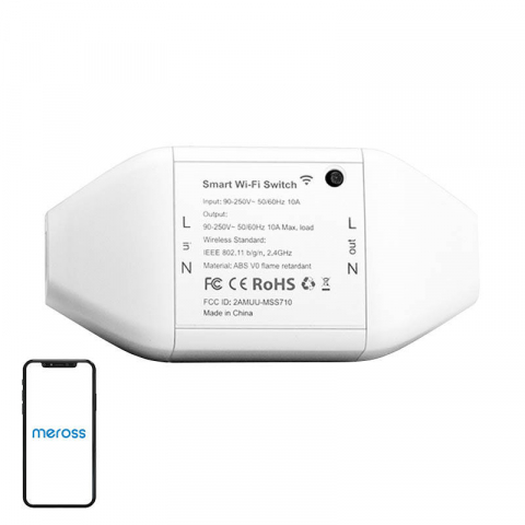 Relee Wireless - Releu inteligent Wi-Fi Meross MSS710HK (HomeKit)