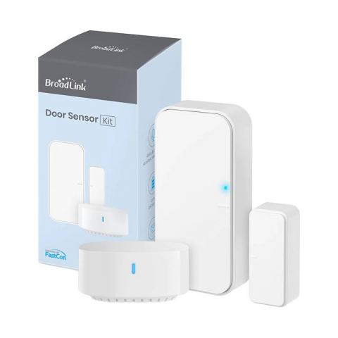 Senzor de ușă inteligent Broadlink DS4-FC + HUB S3 [1]