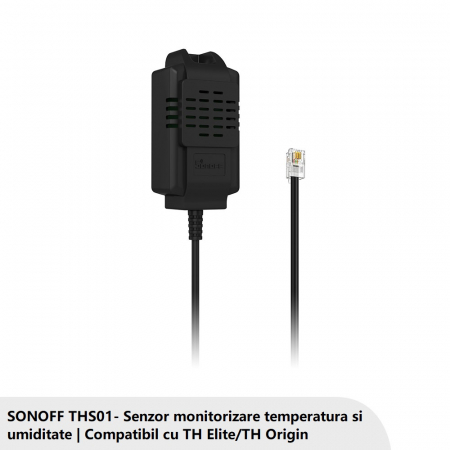 Senzor monitorizare temperatura si umiditate SONOFF THS01 [2]