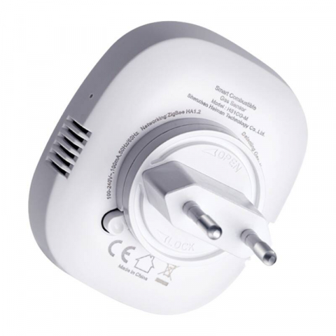 Senzor smart detectare scurgeri de gaz natural, ZigBee, Heiman HS1CG-E, compatibil Tuya [4]