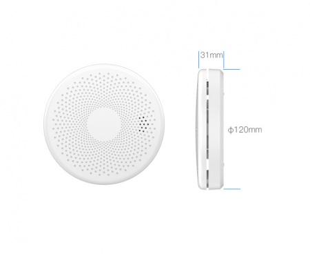 Senzor WiFi de fum si monoxid de carbon 2 in 1, Tuya SMC001 [5]