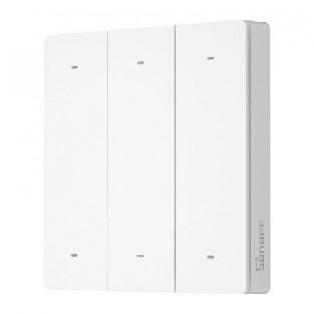 Sonoff R5 - Intrerupator mecanic inteligent cu 6 Butoane, Alb [1]