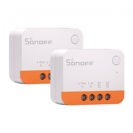 Relee Wireless - Releu smart, ZigBee, Sonoff ZBMINIL2, 6A ( Set 2 Buc )