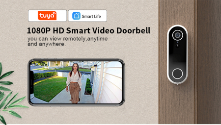Sonerie video smart, WiFi, rezolutie 1080P FHD [4]