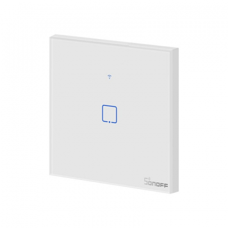 Sonoff T1EU1C-TX - Intrerupator touch, 1 buton, WiFi si RF 433Mhz [1]