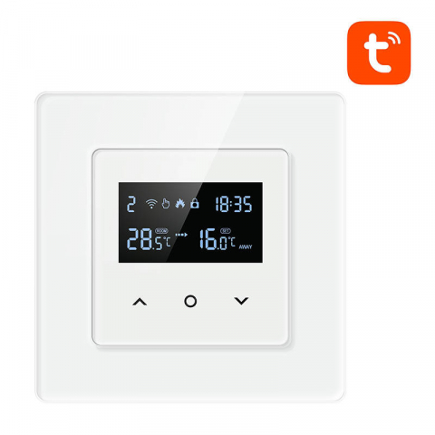 Termostate Smart - Termostat inteligent Avatto WT200-BH-3A-W Încălzire cazan 3A WiFi TUYA