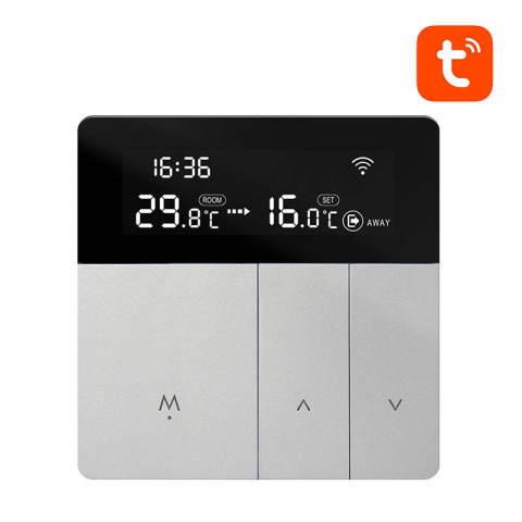 Termostat inteligent pentru boiler Avatto WT50 3A Wi-Fi Tuya, [2]