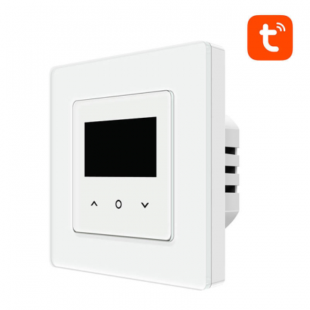 Termostat smart pentru incalzire electrica in pardoseala, Avatto WT200, 16A, Wi-Fi, Tuya [1]