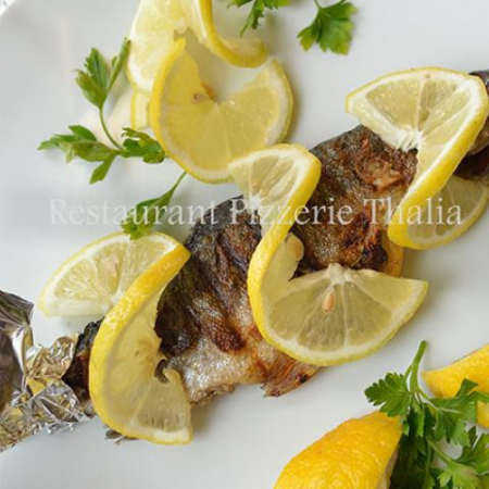 Fish dishes - Grilled trout