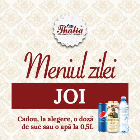 Meniu Zilei S03 - Meniul zilei de Joi
