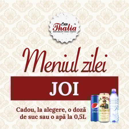 Meniul zilei de Joi