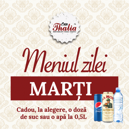 Meniu Zilei S03 - Meniul zilei de Marti