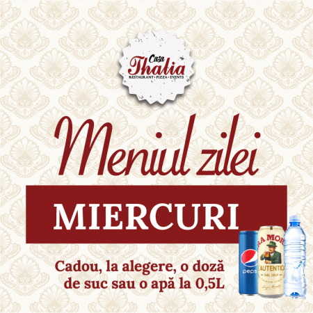 Meniu Zilei S03 - Meniul zilei de Miercuri