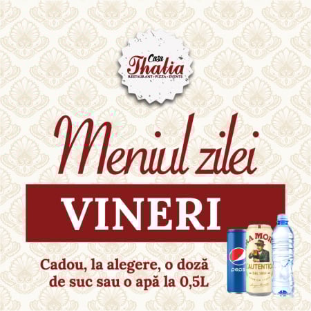 Meniul zilei de Vineri