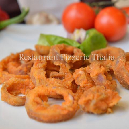 Garnituri - Inele de ceapă roșie pane