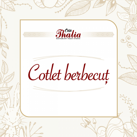 Produse si platouri de Paste - Cotlet de berbecut