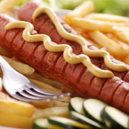 Pork dishes - Beer Plate with Sausages
