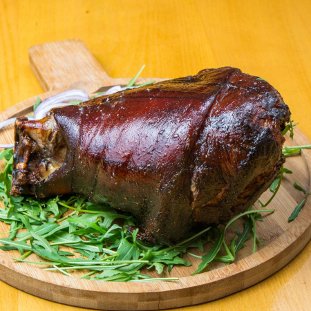 Pork dishes - Pork knuckle baked in oven