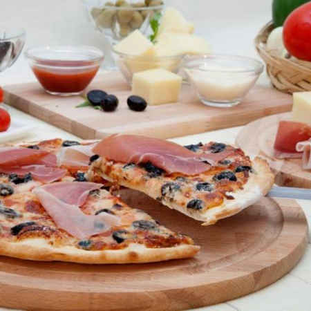 Q Pizza - Prosciutto Crudo