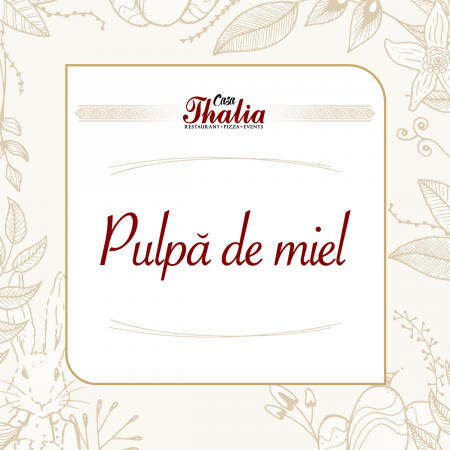 Produse si platouri de Paste - Pulpa de miel intreaga la cuptor