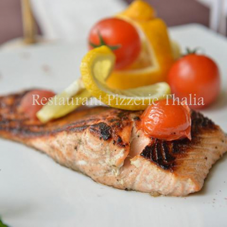 Fish dishes - Grilled salmon