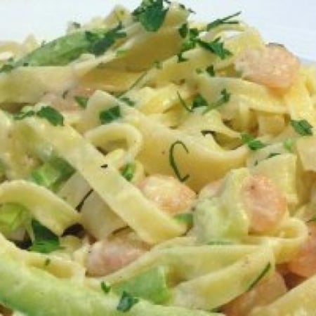 Paste - Tagliatelle cu Somon si Zucchini