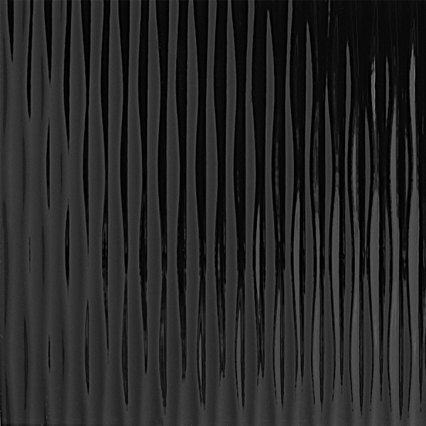 Panou de perete 15956 MOTION ONE Structure Waves Optică 3D din plastic negru [2]