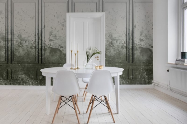 Tapet R15382 Patinated Panels Moss [3]