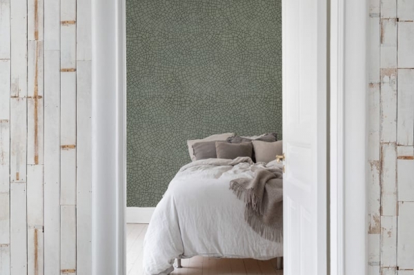 Tapet R14672- Raku Crackle, Jade [3]