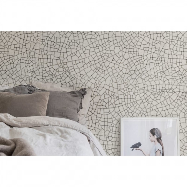 Tapet R14671- Raku Crackle, Cream [4]